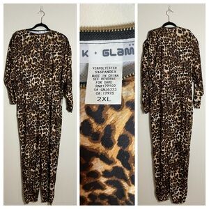 Leopard Print Jumpsuit